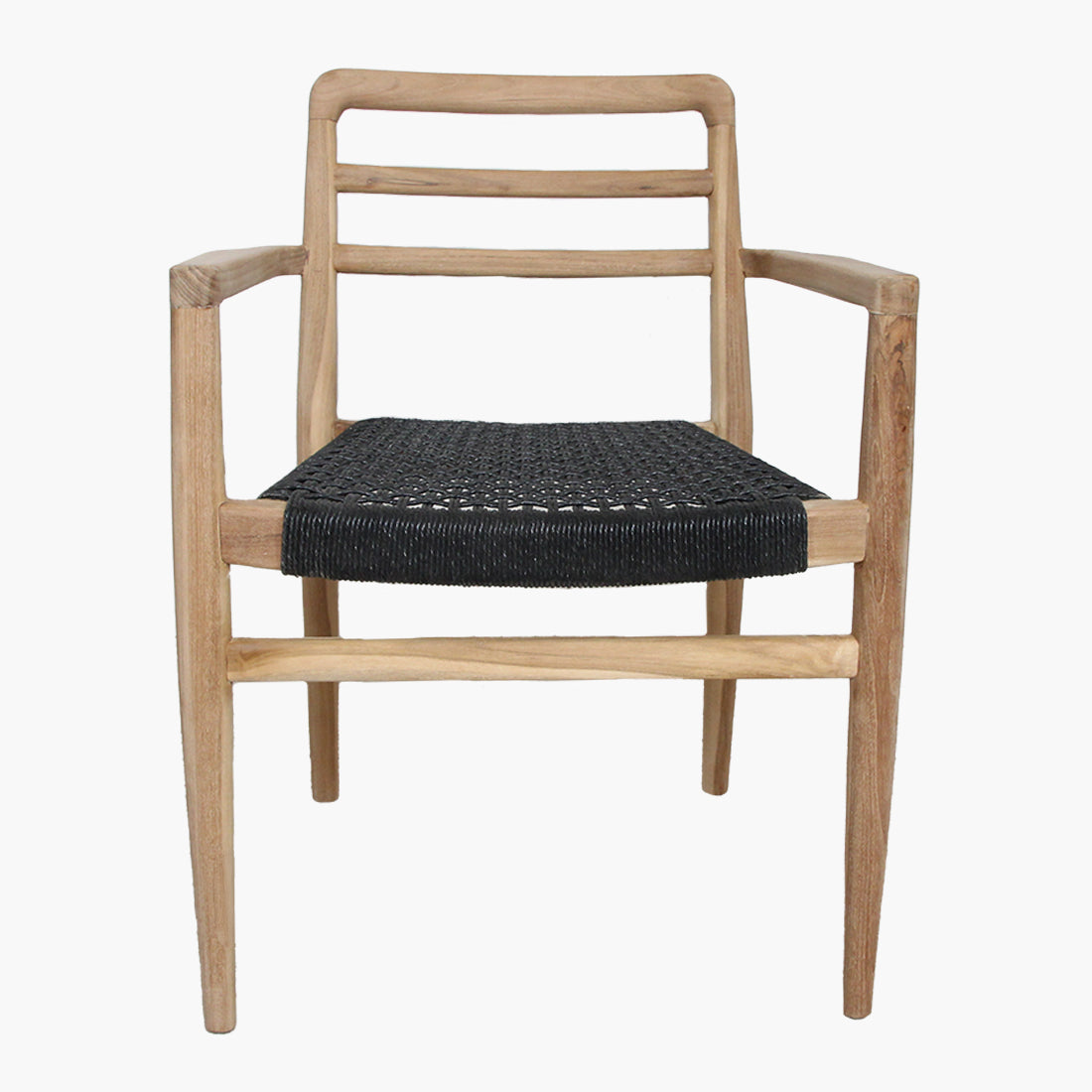 Verano Terrasstoel met Armleuning Zwart Raw Materials - Terrasstoel - Raw Materials - livinglovely.nl