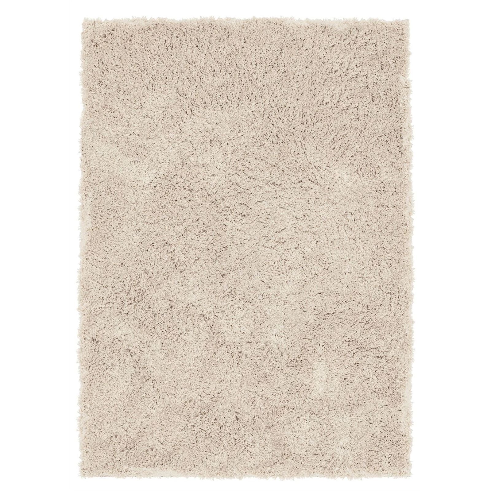 Vloerkleed Celeste Beige 170x240cm van MUST Living in beige, 100% polyester, volledig in beeld op een neutrale achtergrond