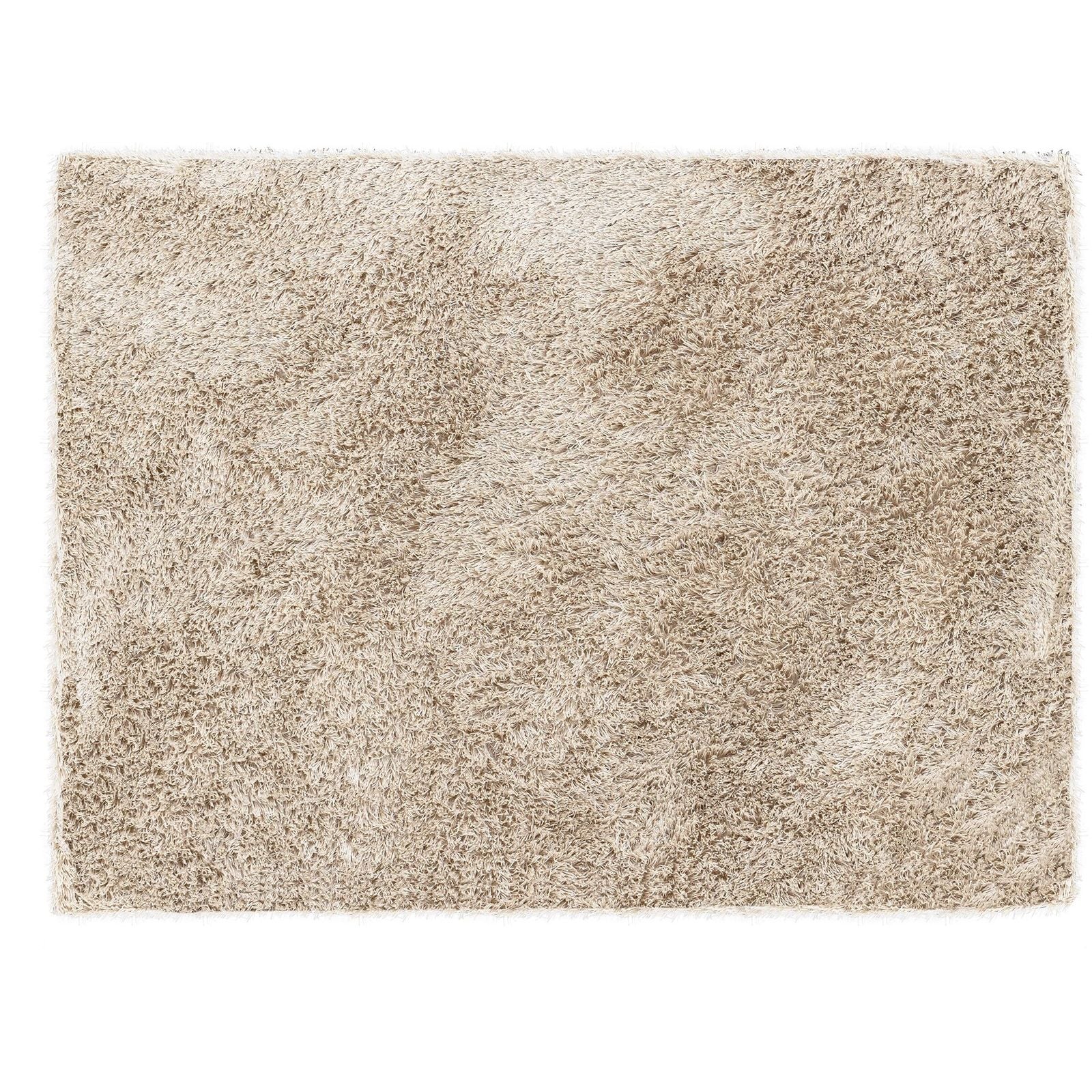 Vloerkleed Crown Polyester Beige 200x300cm van MUST Living, volledig in beeld op een neutrale achtergrond