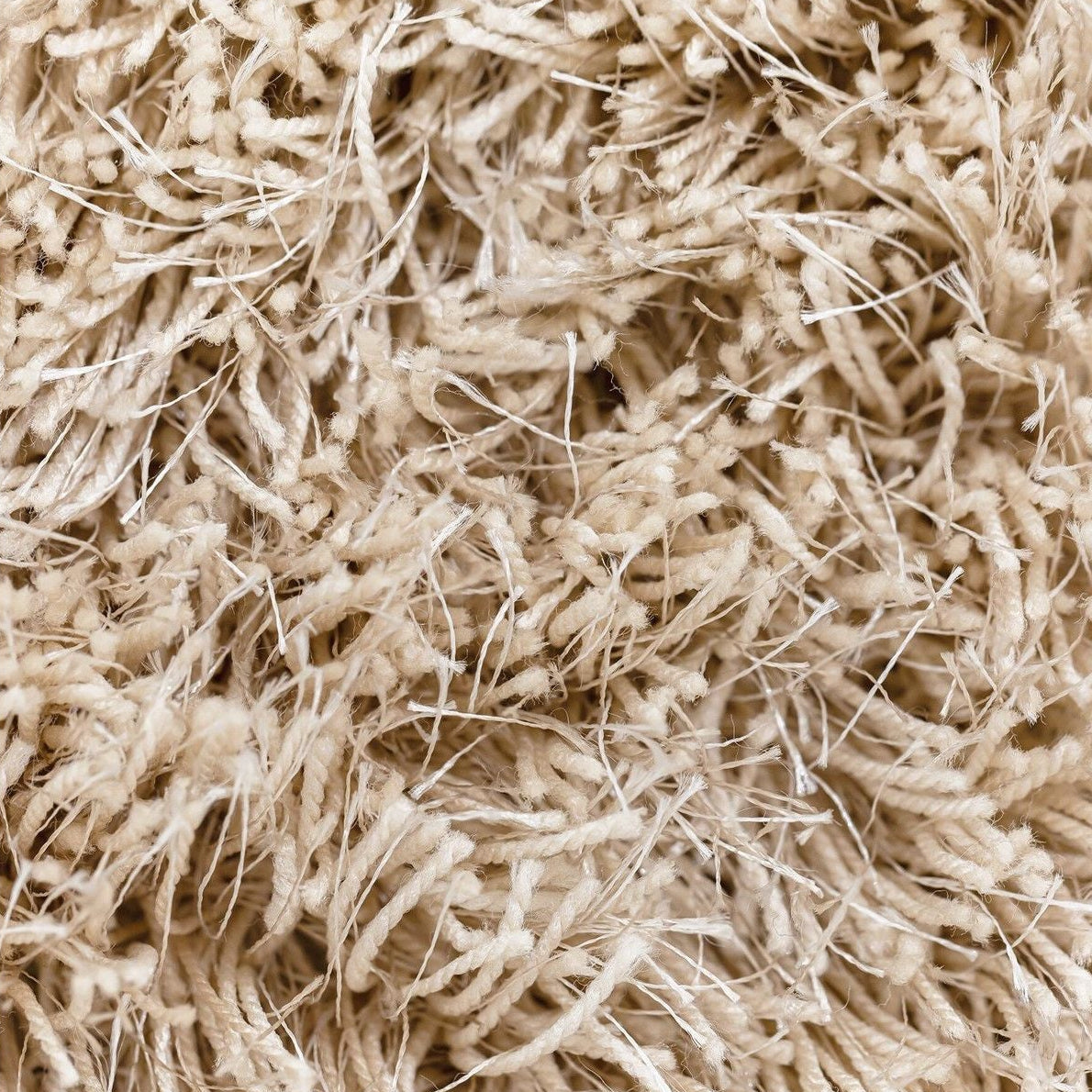 Detailfoto van Vloerkleed Crown Polyester Beige 200x300cm van MUST Living met zichtbare structuur van het weefsel