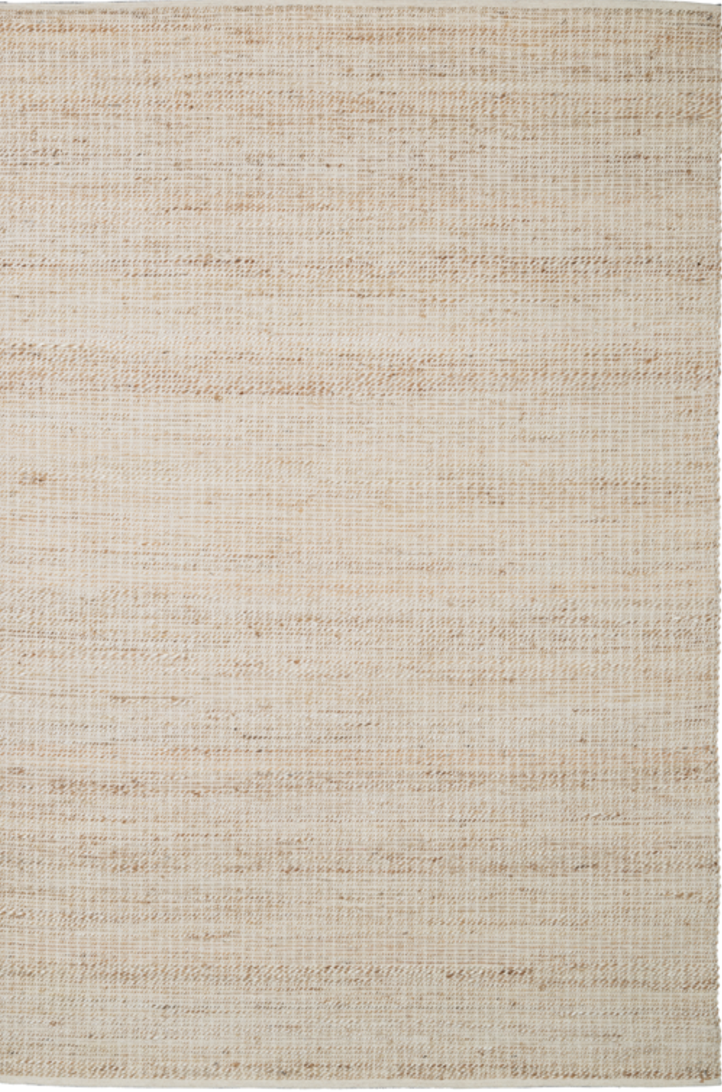 Vloerkleed Hero Ivoor Naturel 200x300cm van MUST Living, volledig in beeld op een neutrale achtergrond