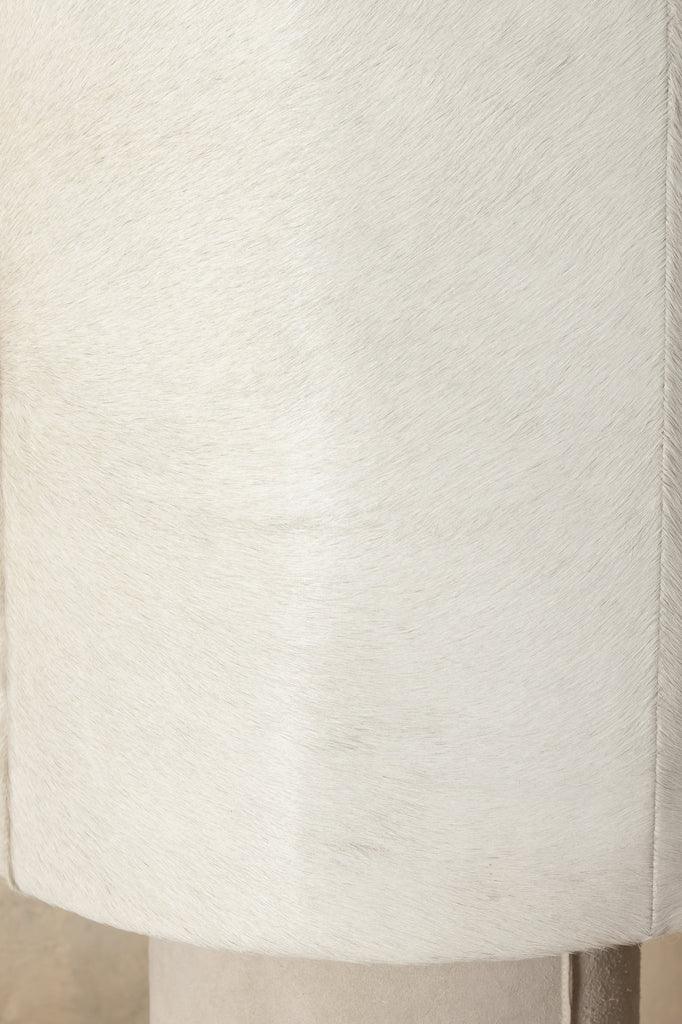 Vloerlamp Joanne - 45x45x150 cm - Suede - Beige Naturel PTMD - Vloerlamp - PTMD - livinglovely.nl