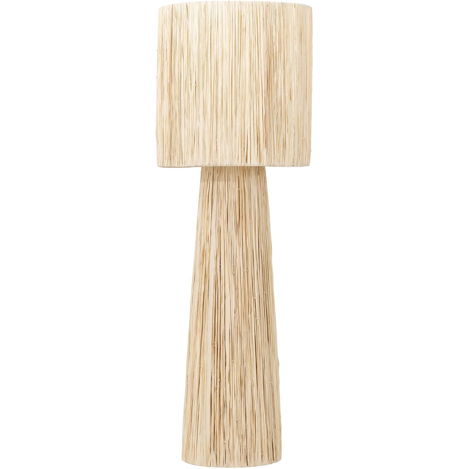 Detailfoto van Vloerlamp Marbella van MUST Living met zichtbare structuur van het materiaal