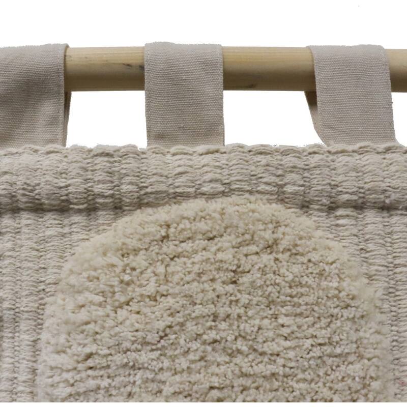 Wandkleed Joan Bollen Katoen Ivoor 77x2x180cm - Wanddecoratie - Living Lovely - livinglovely.nl