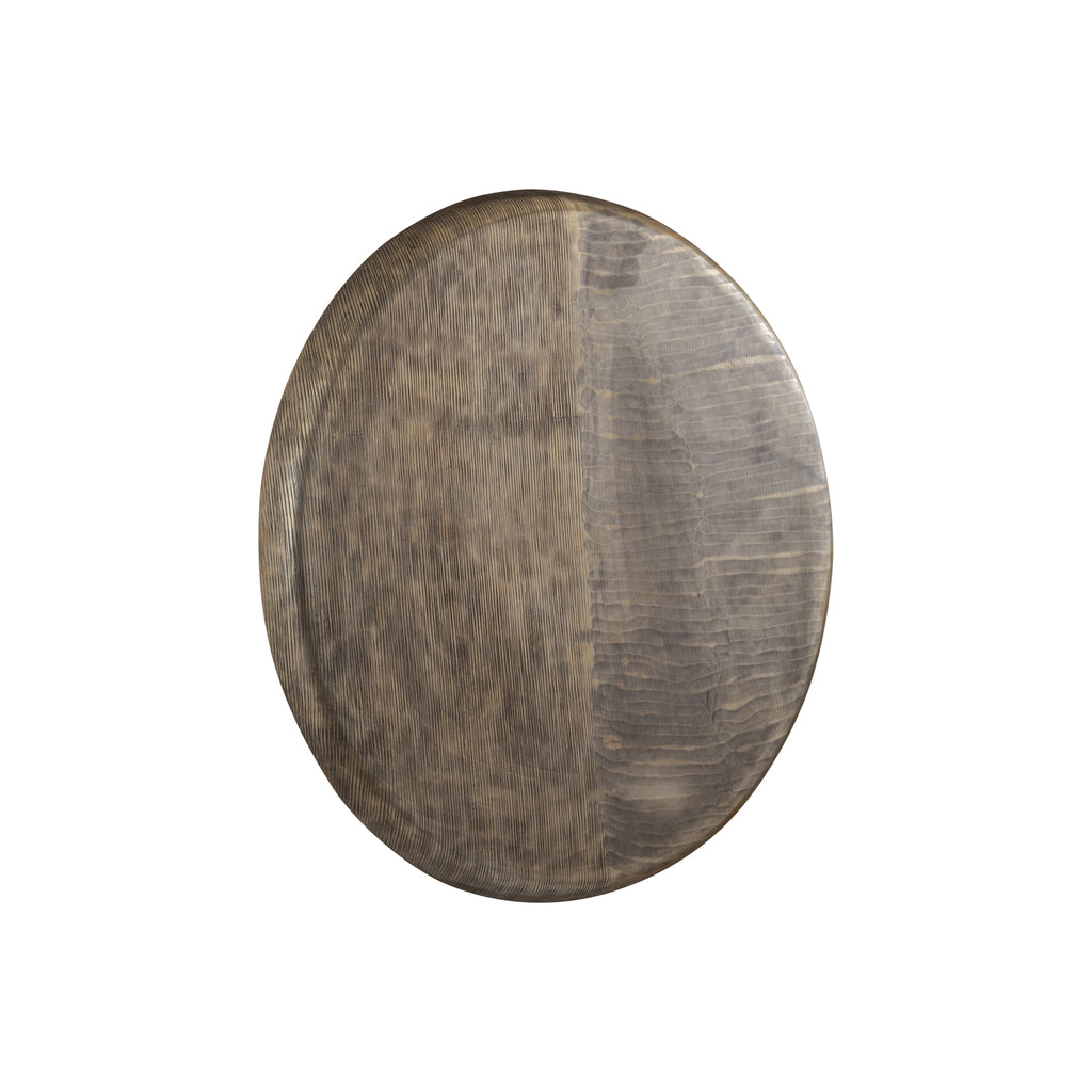 Wandpaneel Jowad M - 80x5x80 cm - Aluminium - Goud PTMD - Wanddecoratie - PTMD - livinglovely.nl