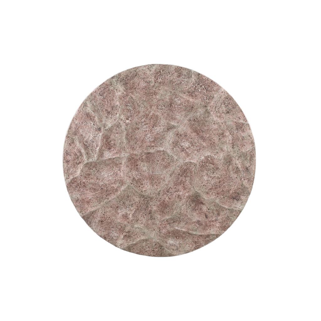 Wandpaneel Rafet L - Ø80cm - Cement - Grijs PTMD - Wandpaneel - PTMD - livinglovely.nl