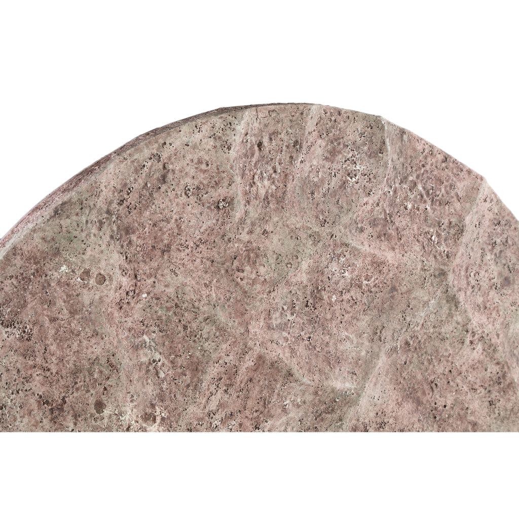 Wandpaneel Rafet L - Ø80cm - Cement - Grijs PTMD - Wandpaneel - PTMD - livinglovely.nl