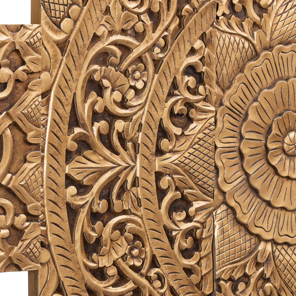 Wandpaneel Sharlene - 180x90cm - MDF - Goud PTMD - Wandpaneel - PTMD - livinglovely.nl