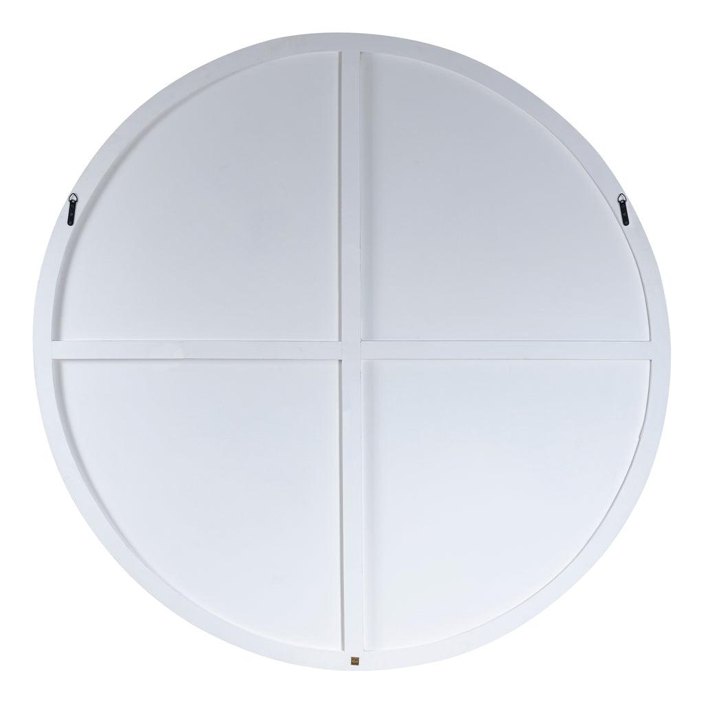 Wandpaneel Wiktor L - Ø180cm - MDF - Wit PTMD - Wandpaneel - PTMD - livinglovely.nl