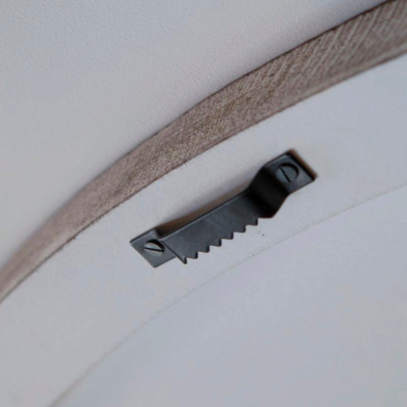 Wandpaneel Zapp Geribbeld Rond Wit Large PTMD - Wandpaneel - PTMD - livinglovely.nl