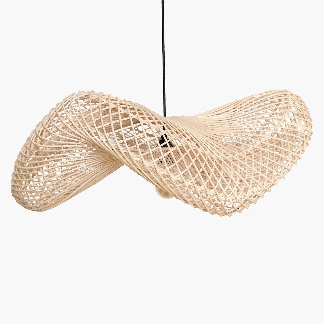 Wave Hanglamp Naturel Large Raw Materials - Hanglamp - Raw Materials - livinglovely.nl