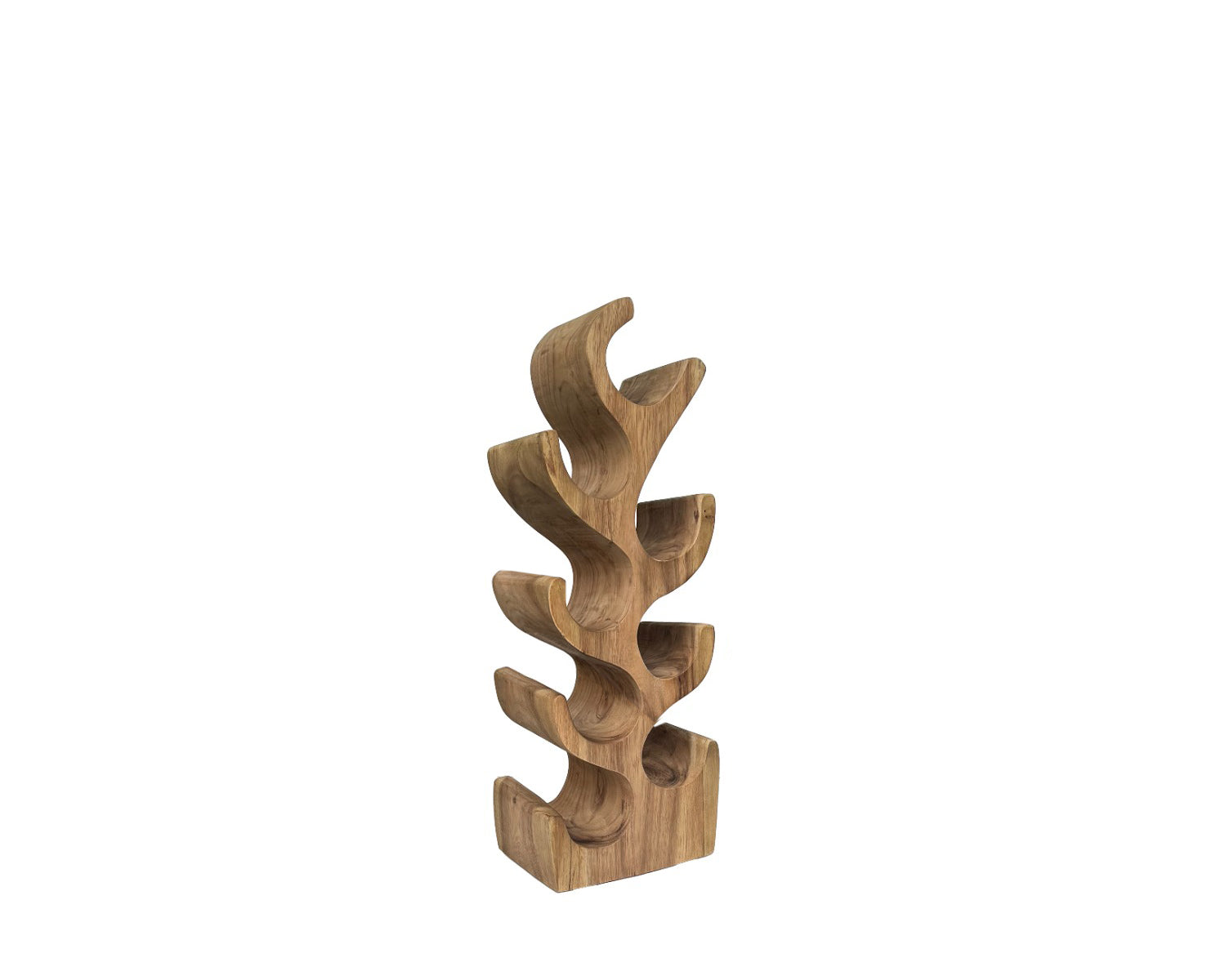 Wijnrek Suarhout Naturel 8 Flessen van Livingfurn