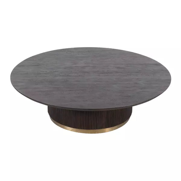 Xelle brown coffeetable 150cm PTMD - Salontafel - PTMD - livinglovely.nl