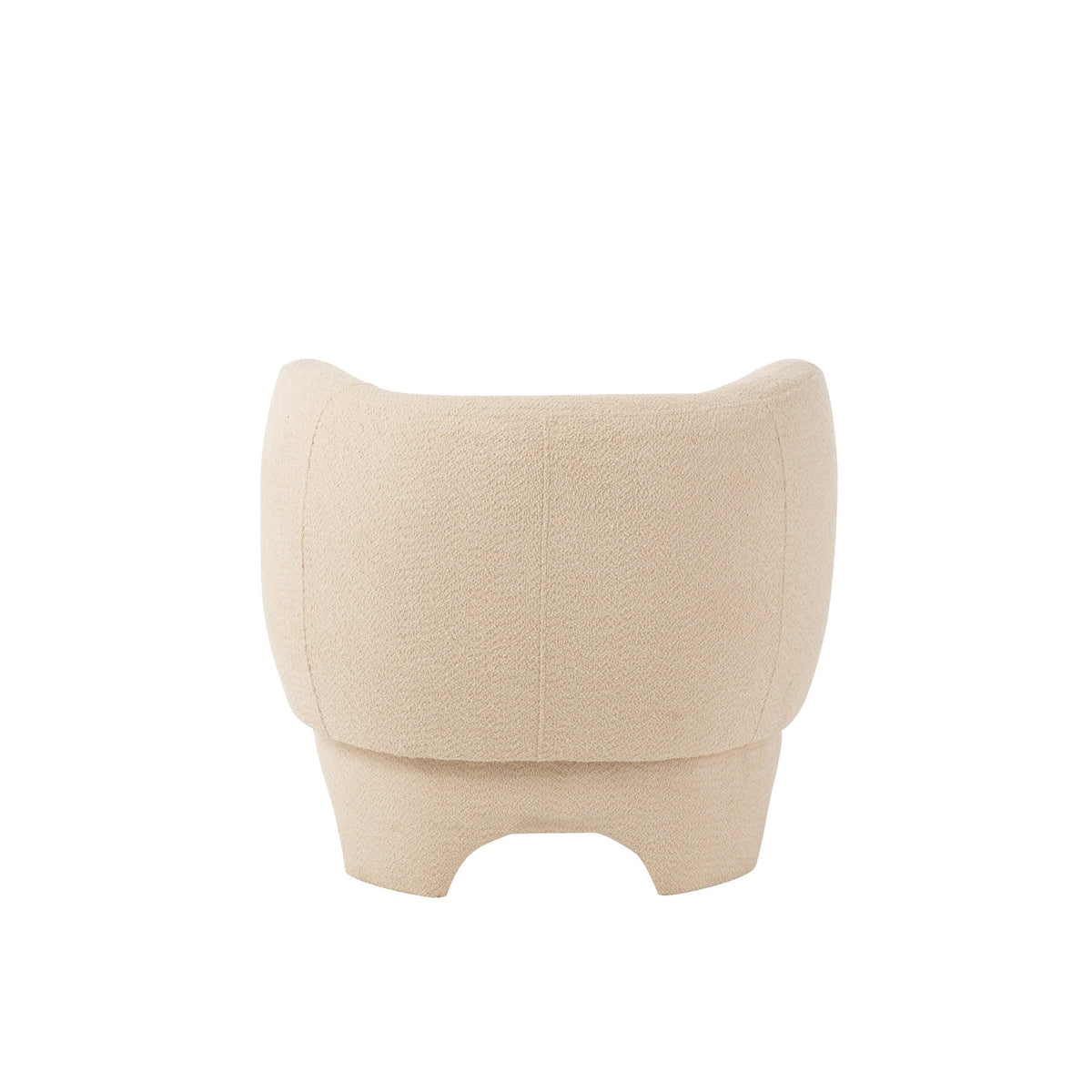 Zetel 1-Zit Gebreid Tex/Ht Wit J-Line