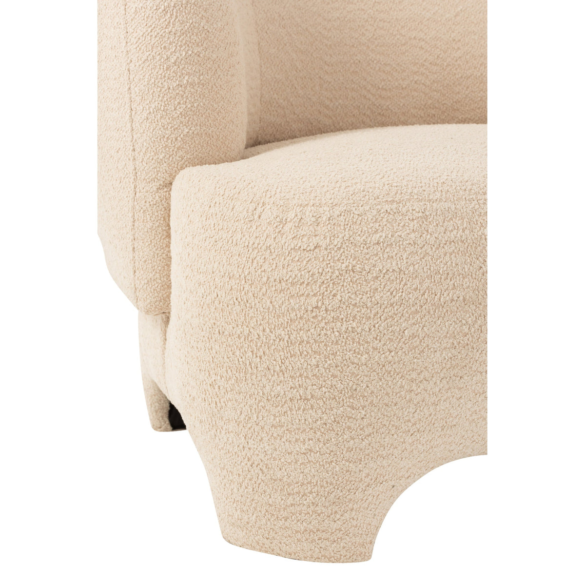 Zetel 1-Zit Gebreid Tex/Ht Wit J-Line