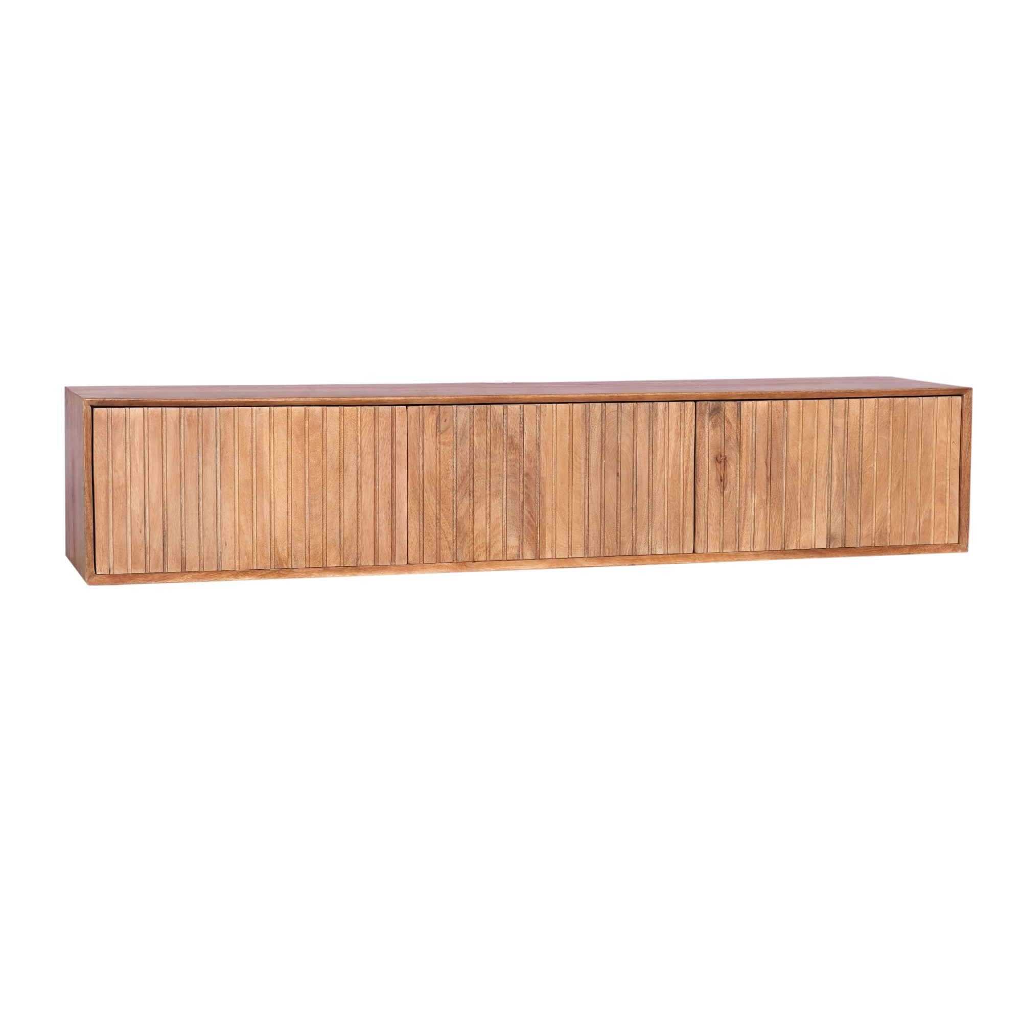 Zwevend Madison tv meubel met open deurtje en ruimte voor een soundbar