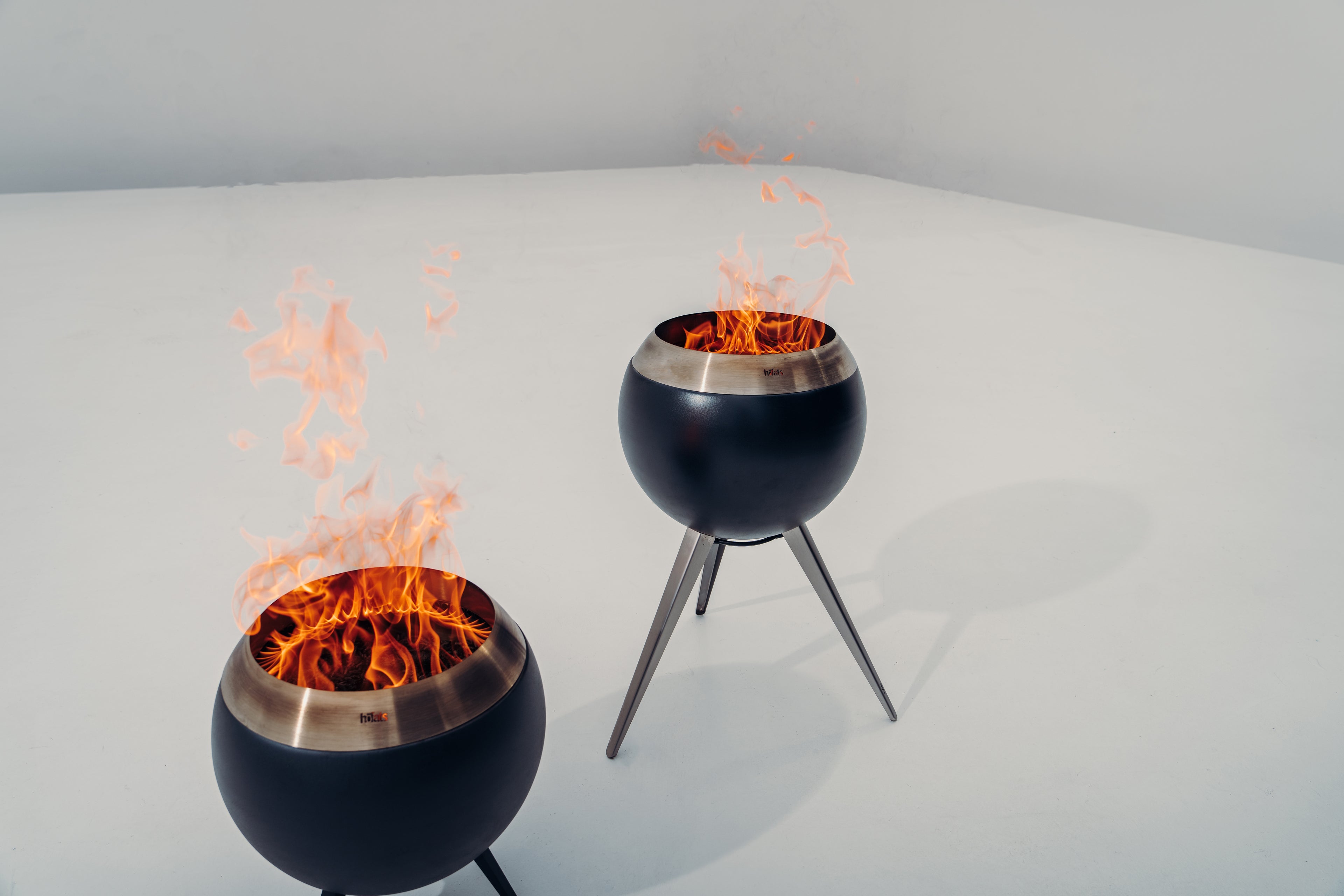 MOON 45 Vuurkorf Hoog Zilver Höfats