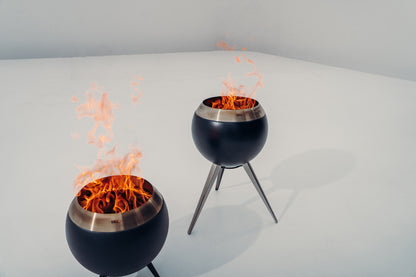 MOON 45 Vuurkorf Hoog Zilver Höfats