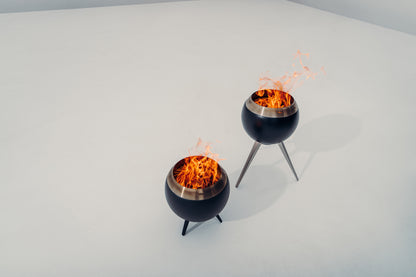 MOON 45 Vuurkorf Laag Zilver Höfats