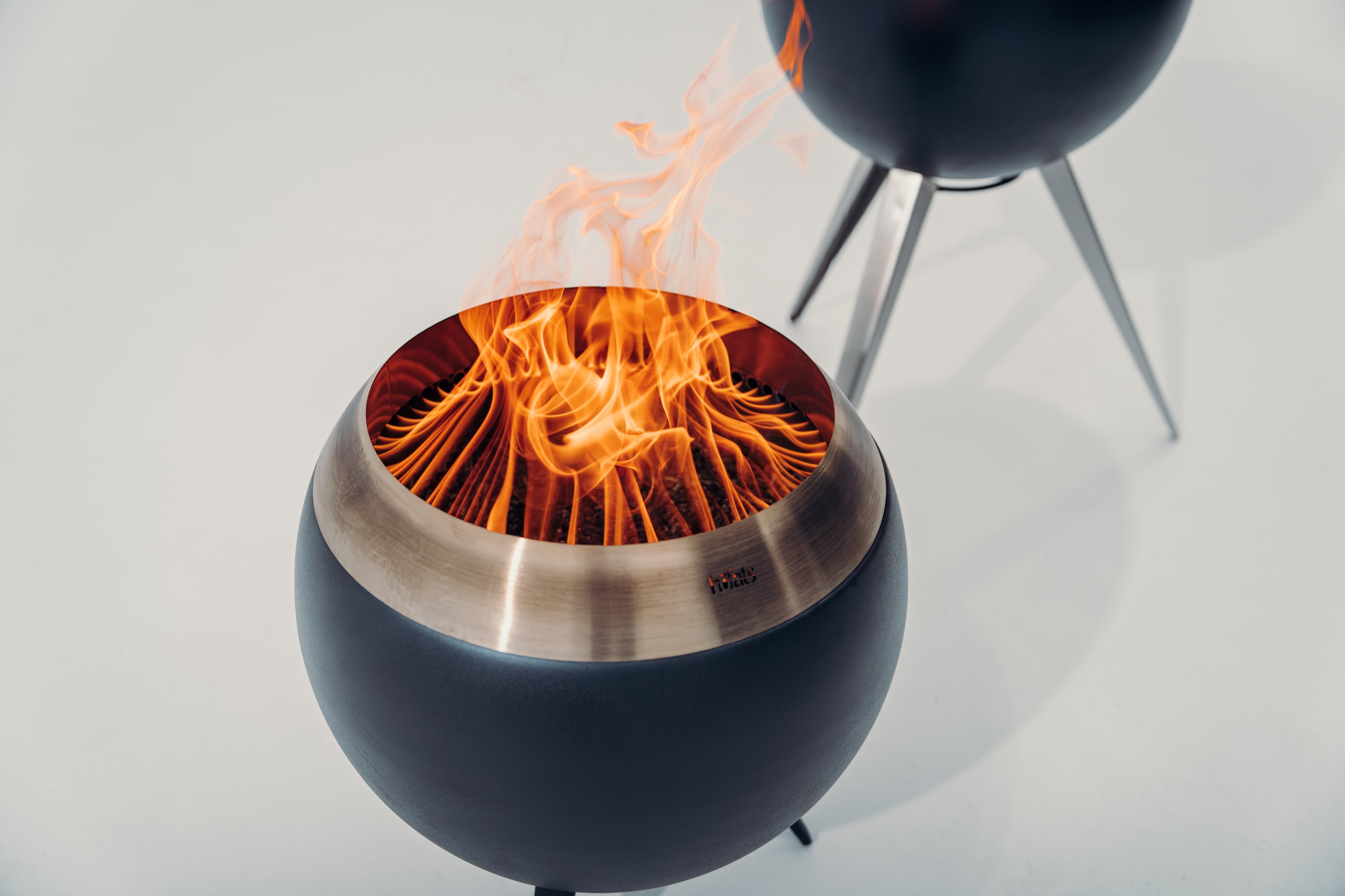 MOON 45 Vuurkorf Hoog Zilver Höfats