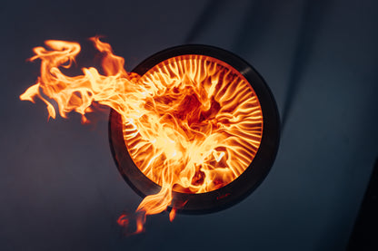 MOON 45 Vuurkorf Laag Zilver Höfats