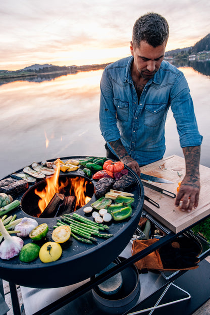 Fire Kitchen BBQ met Höfats Bowl 70 Buitenkeuken