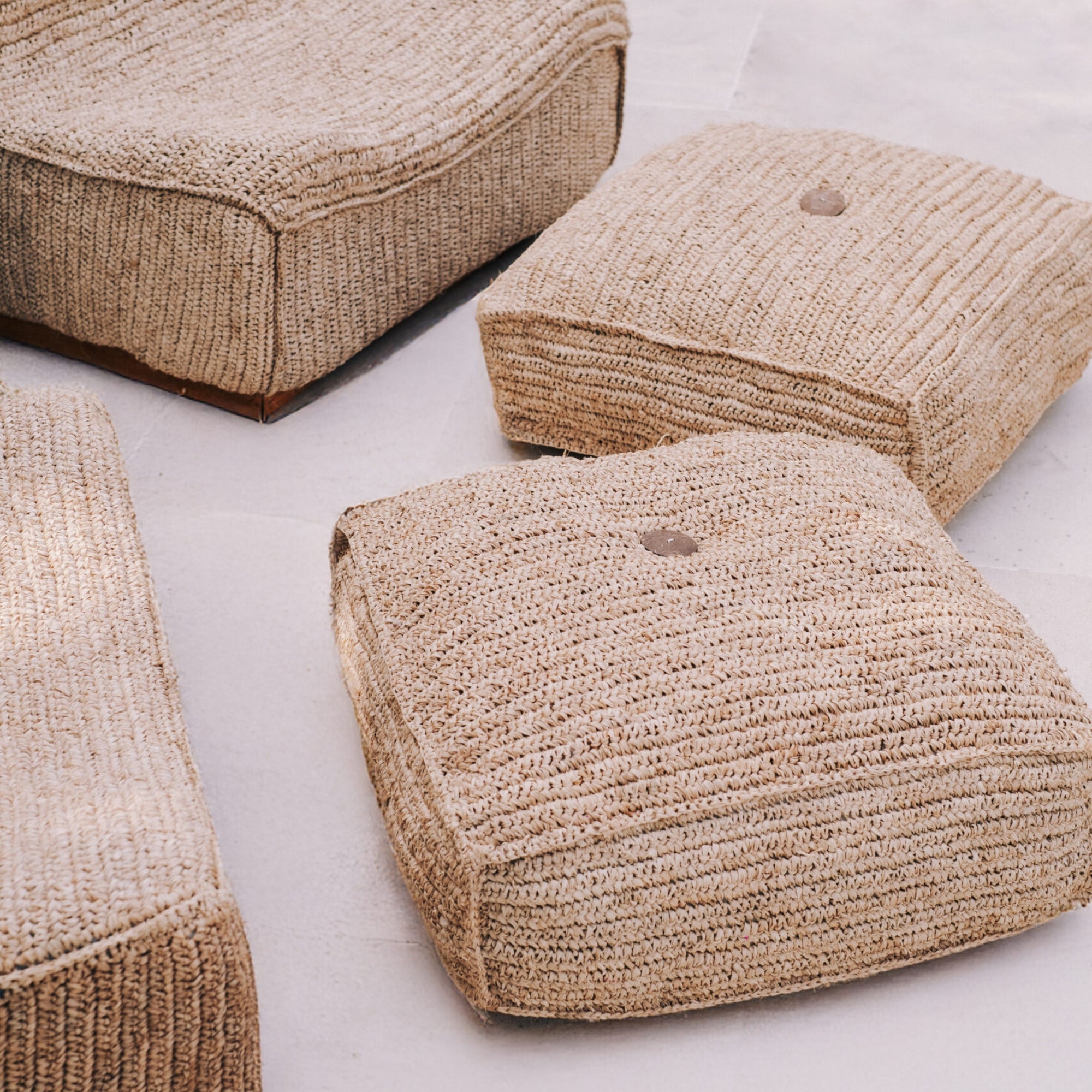 Outdoor Poef Hampton Sisal Rope Todo Bien