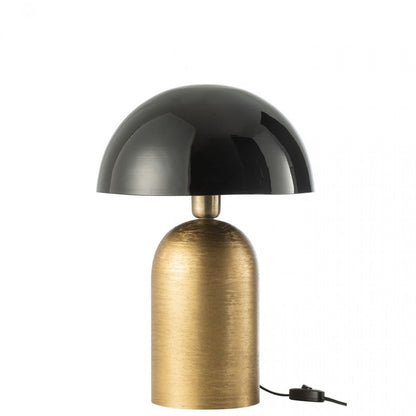 Lamp Mush Metaal Goud/Zwart