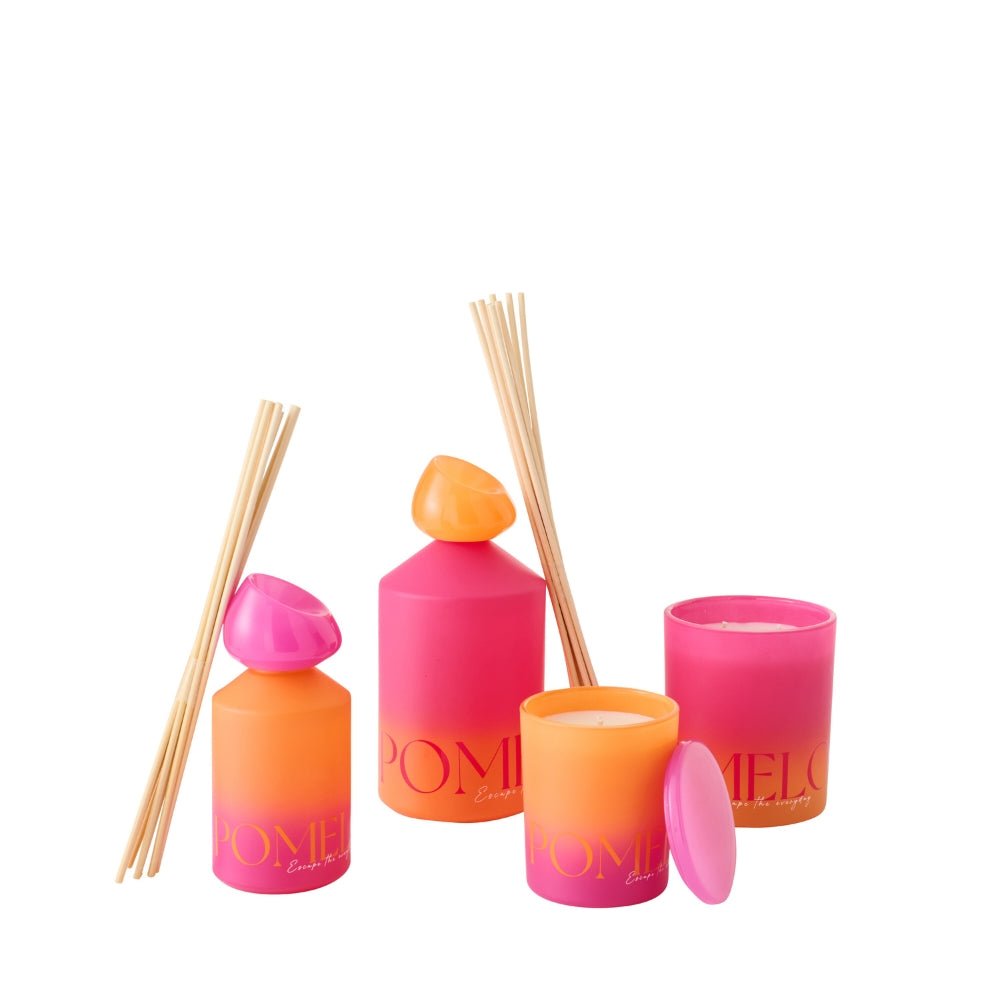 Geurkaars Oasis Oranje/Roze Large J-Line