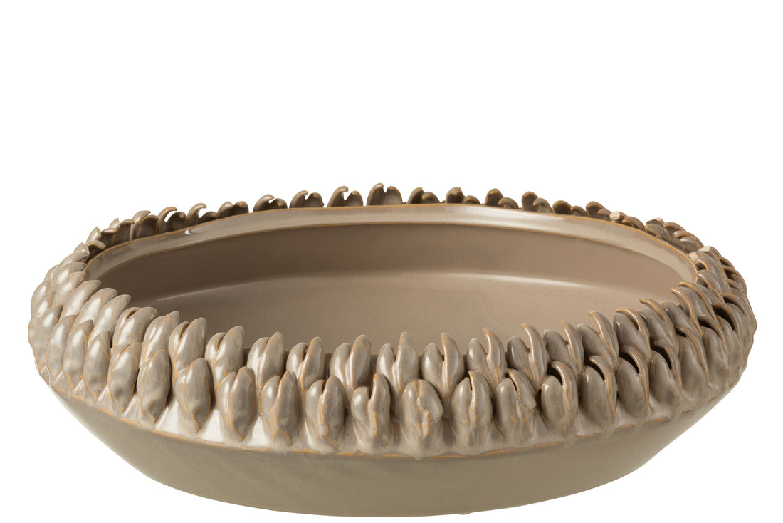 Schaal Ibiza Keramiek Grijs Large J-Line