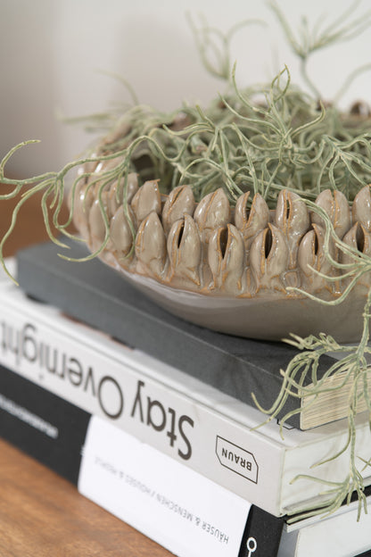 Schaal Ibiza Keramiek Grijs Large J-Line