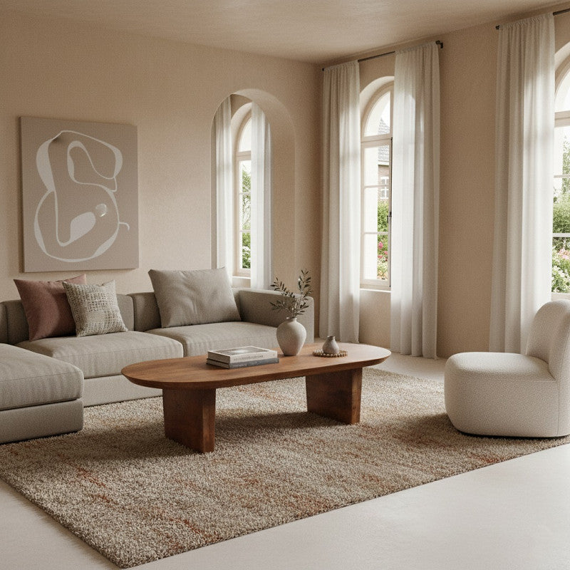 Bullnose Salontafel Raw Materials