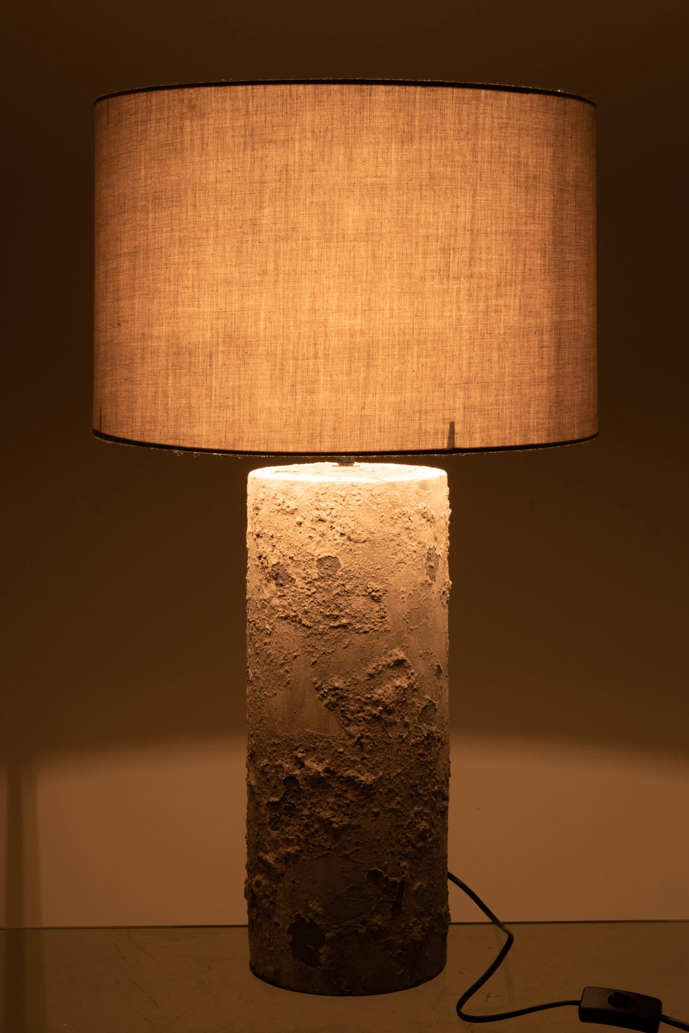 Lamp + Kap Greta Beton Grijs Large J-Line
