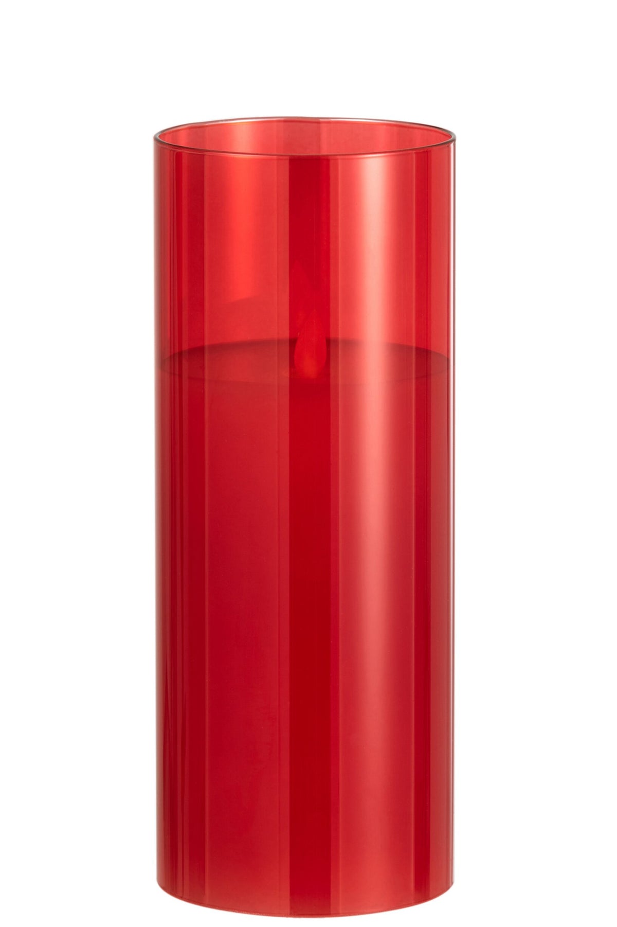 Ledlamp Blinkend Glas Rood Large
