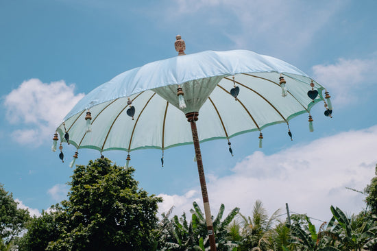 Bali Parasol - Licht Blauw - 180 cm