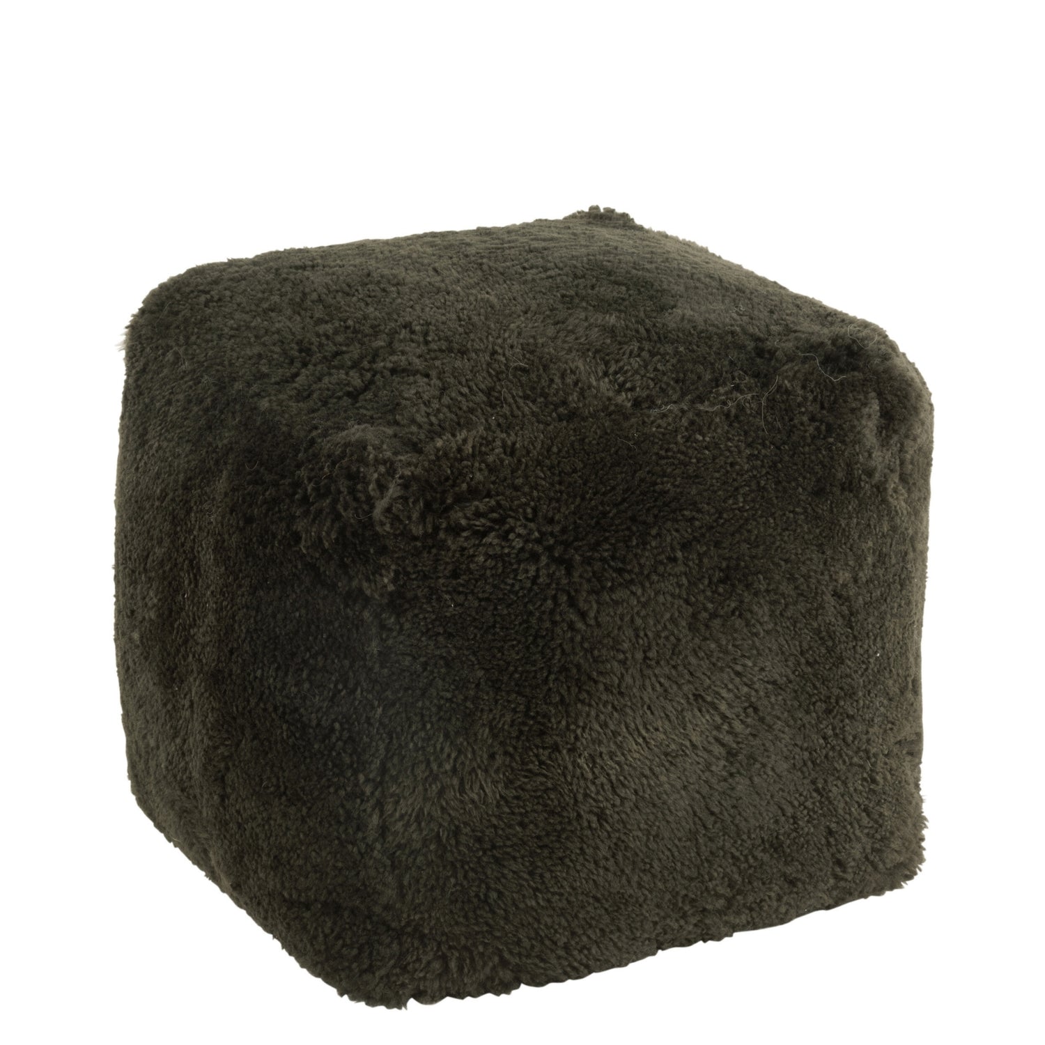 Vierkante Poef Groen J-Line