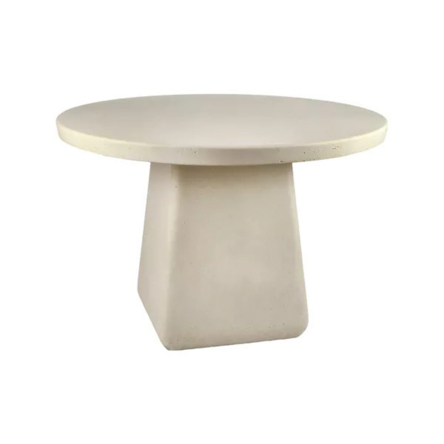 Makura Ronde Eettafel Gebroken Wit Ø115cm Pomax