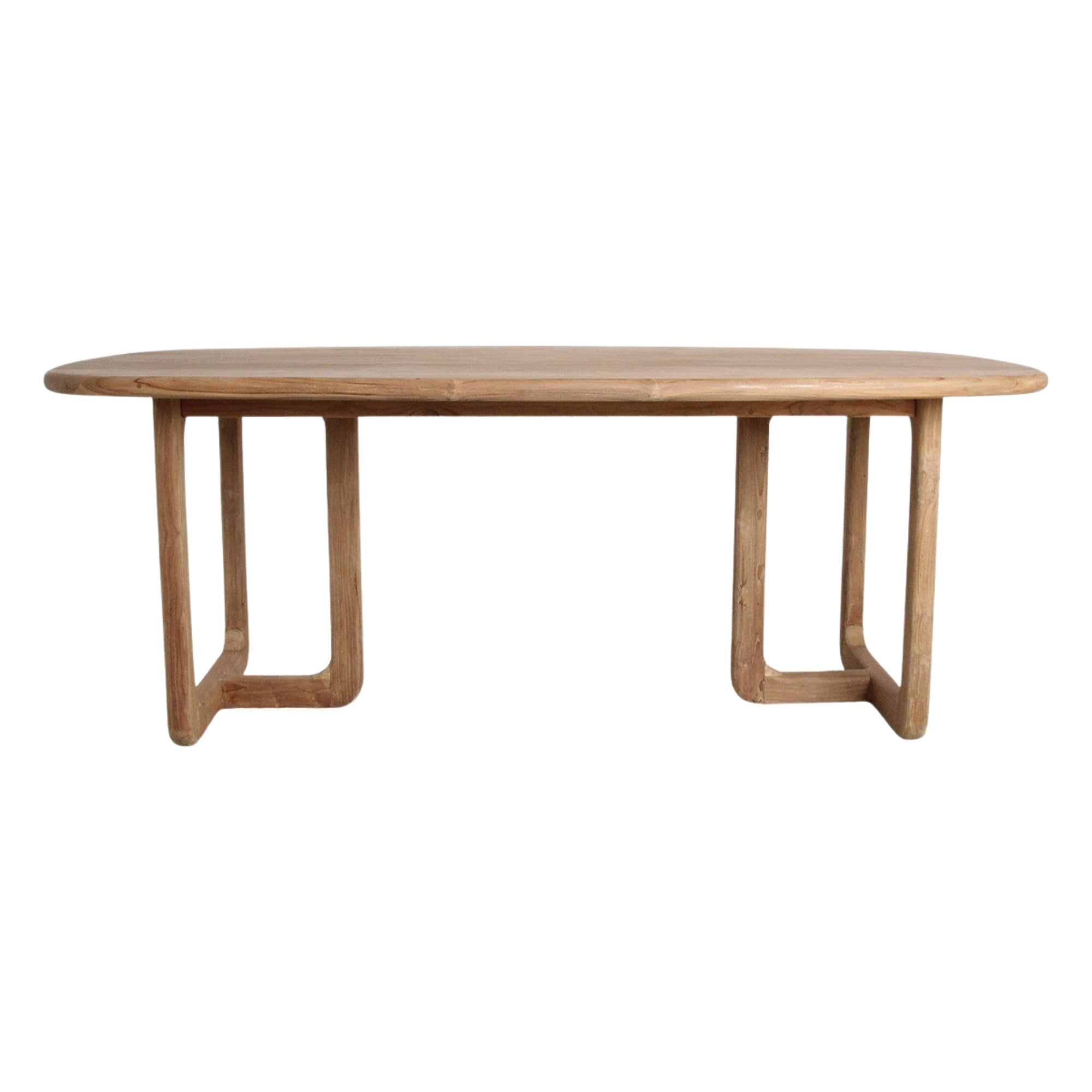 Raw Materials Invierno Eettafel Gerecycled Teakhout