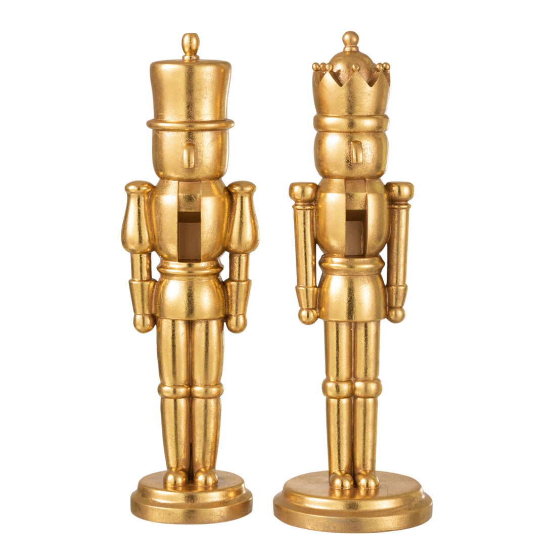 Notenkraker Goud Large 47cm J-Line Set van 2