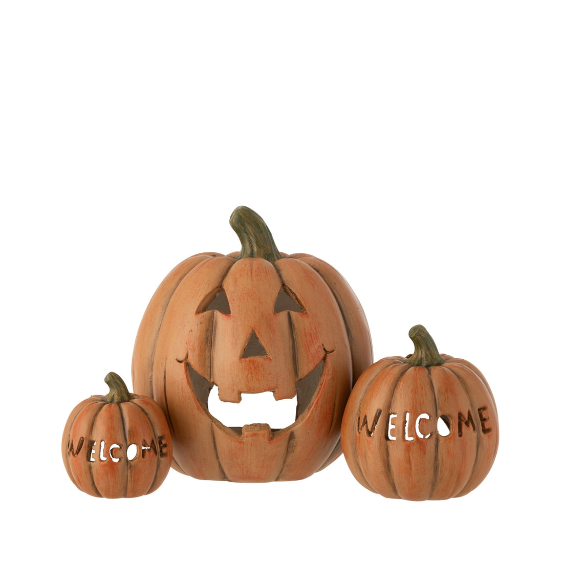 Pompoen Halloween Set van 3 J-Line