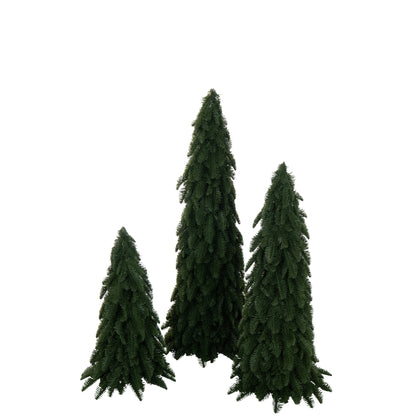 Kerstboom Kunstmatig Kunststof Donkergroen Large H95cm J-Line