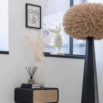 Figuur Delphine Poly Beige H52cm J-Line