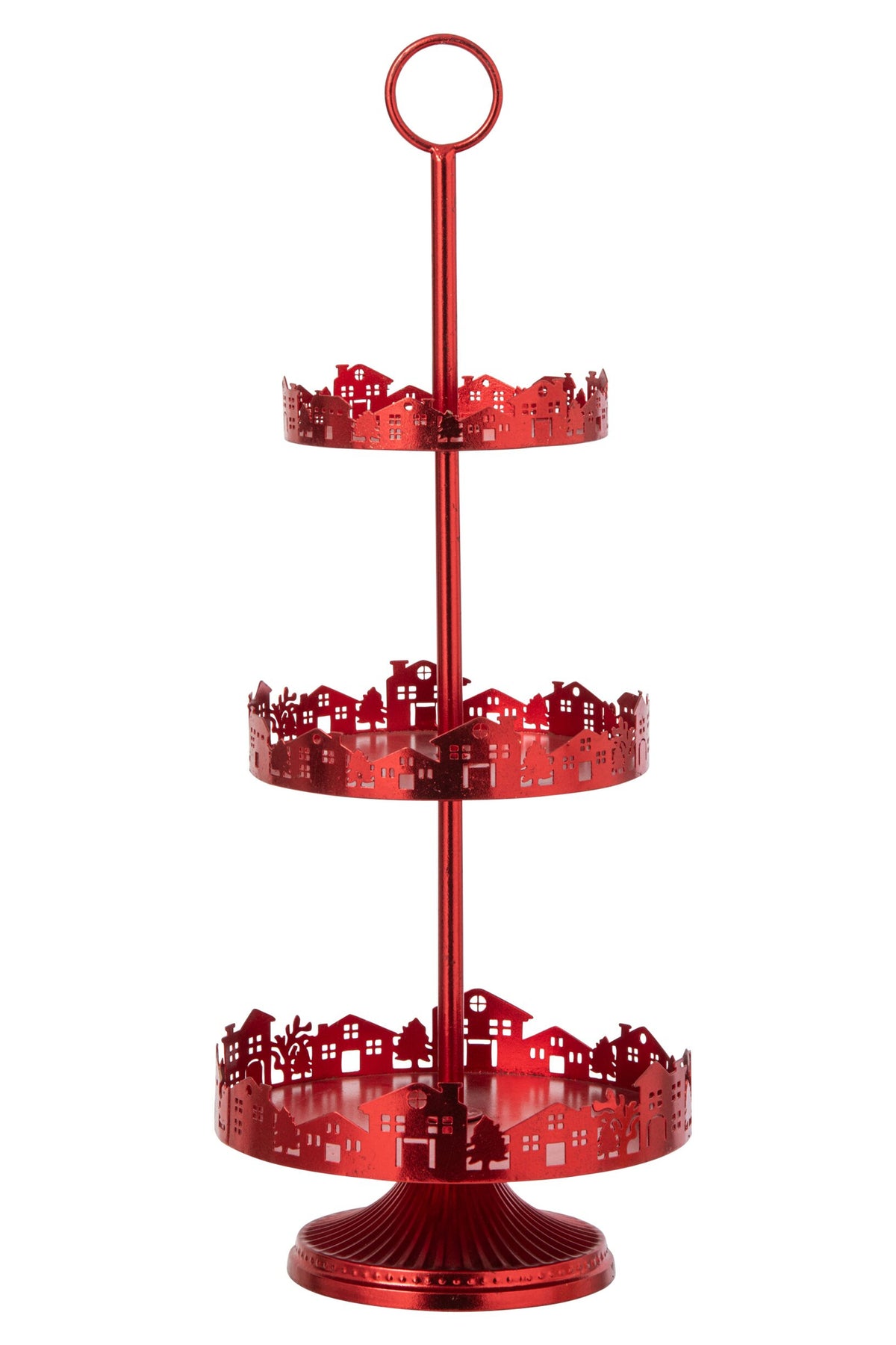 Decoratief Dienblad IJzer Rood J-Line