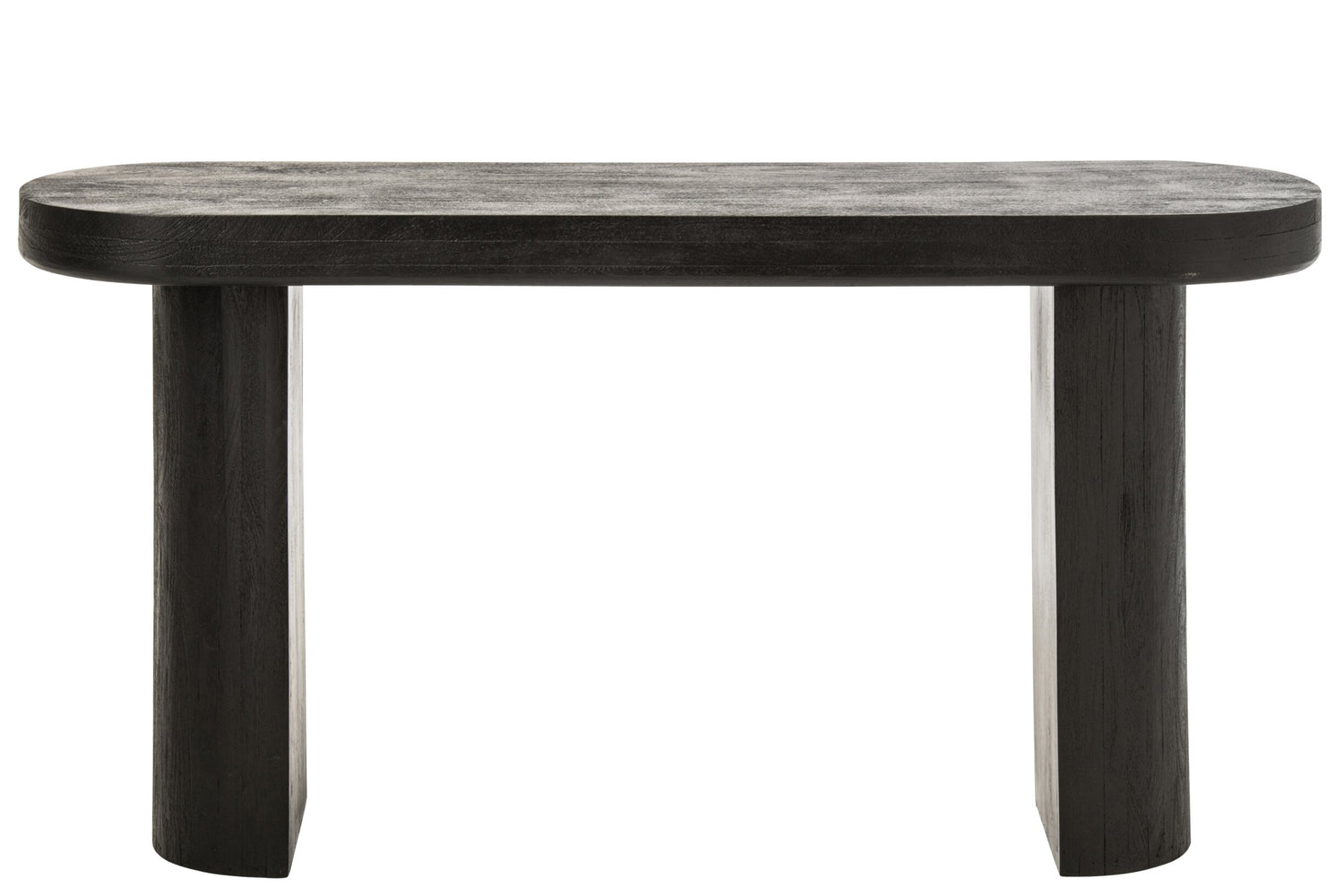 Console Mangohout Zwart/Naturel J-Line