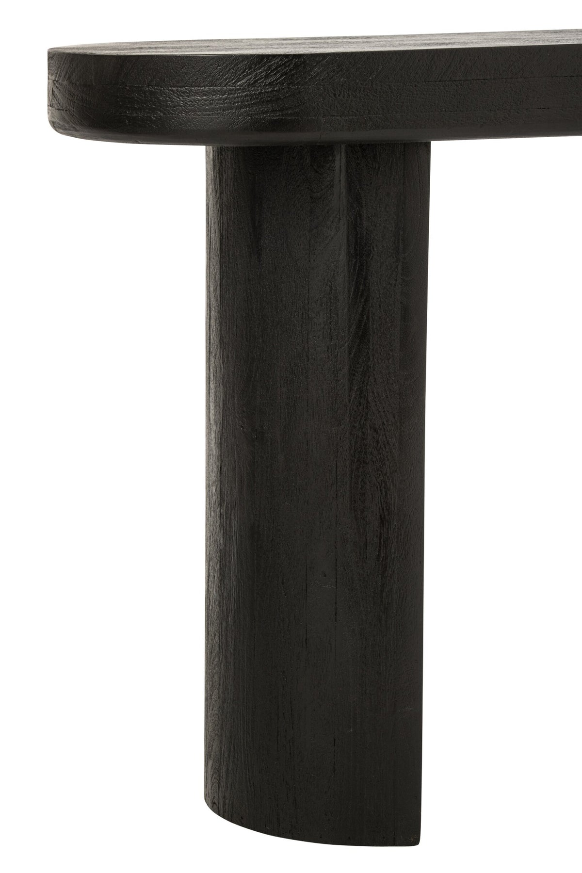 Console Mangohout Zwart/Naturel J-Line