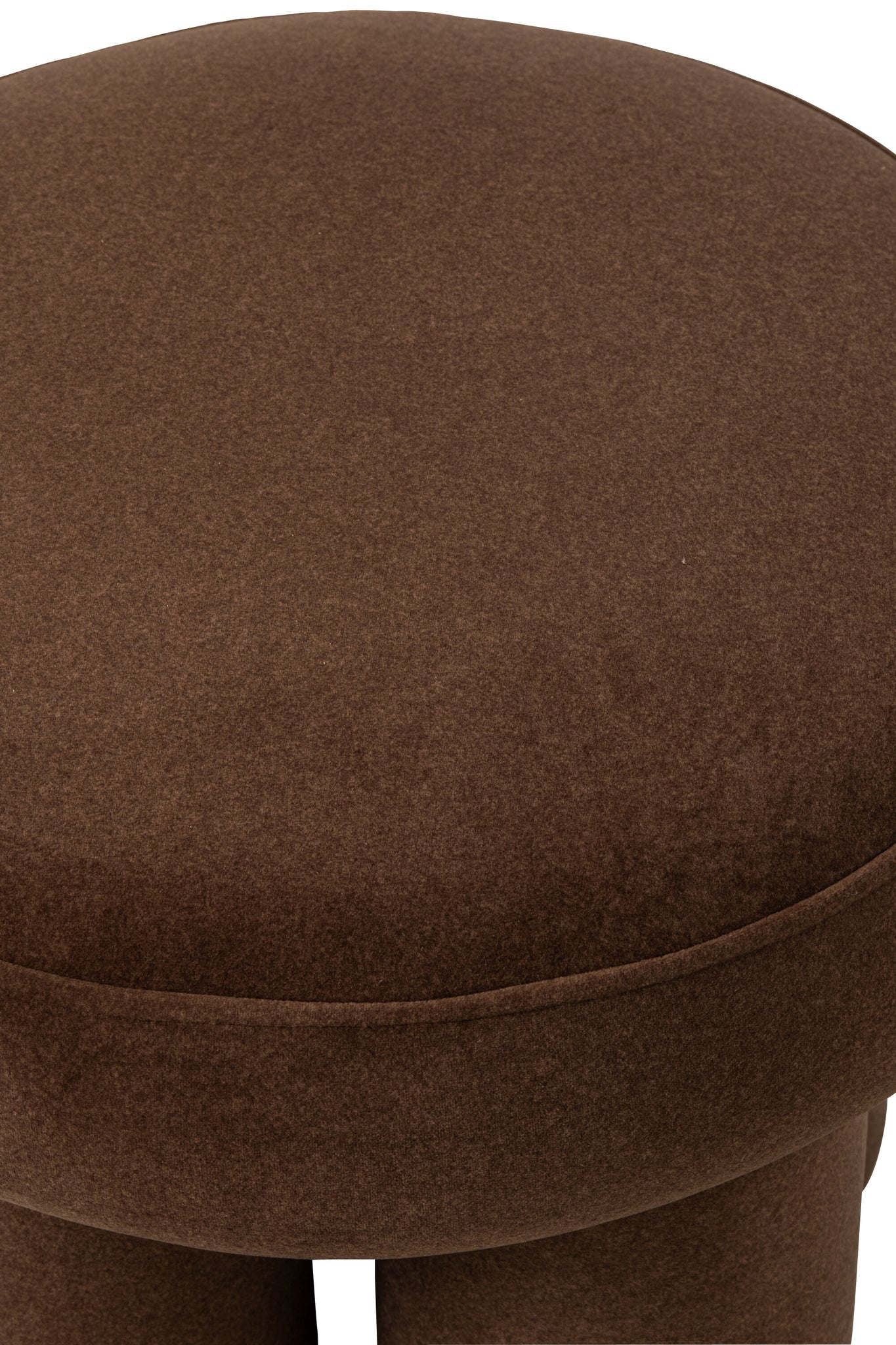 Poef Poten Multiplex/Stof Taupe Small J-Line