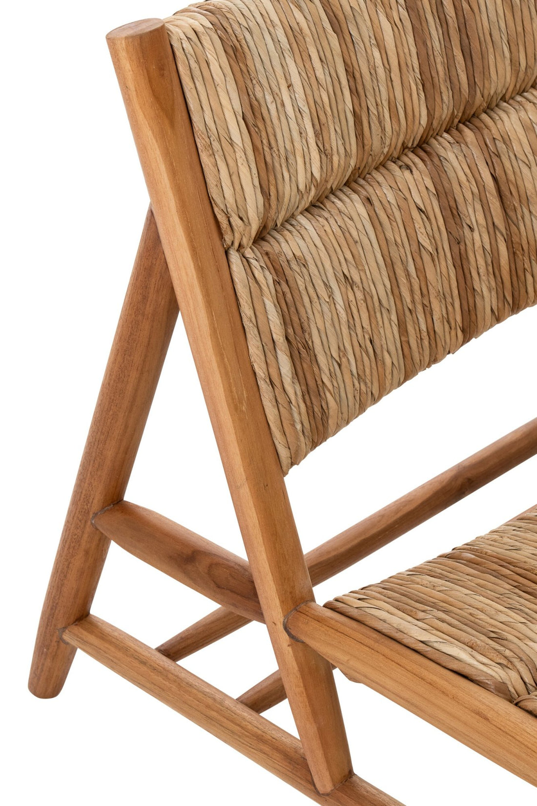 Loungestoel Teak Hout Naturel J-Line
