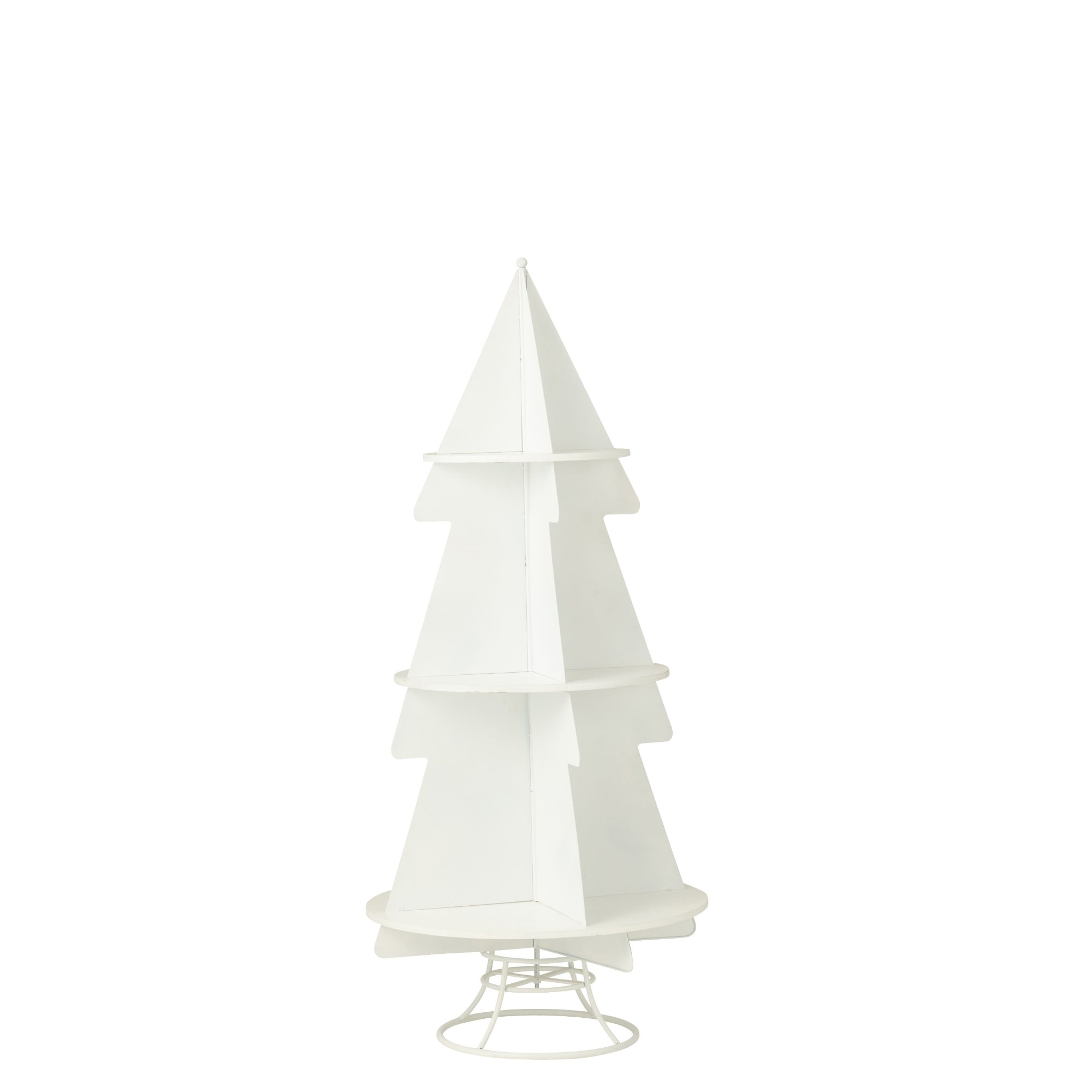 Kerstboom Display Metaal Wit Medium J-Line