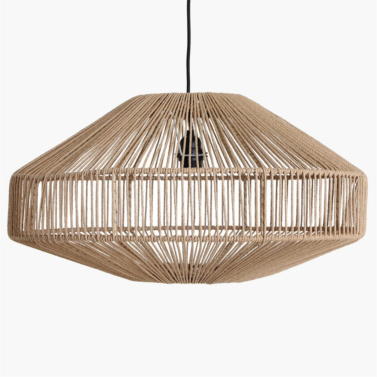 Linea Hanglamp Gem Naturel Ø60x33cm Raw Materials