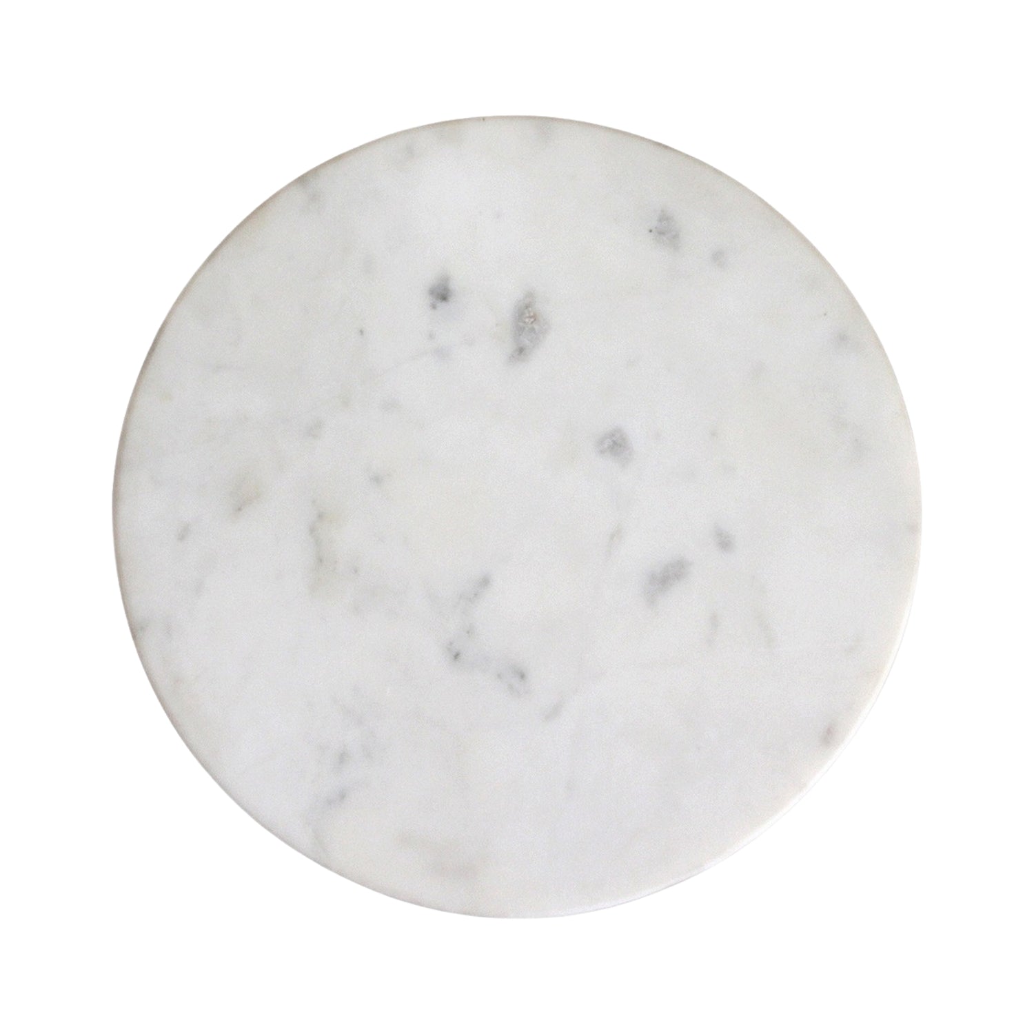 Atjeh bijzettafel marmer wit – 40x40x50 cm Raw Materials